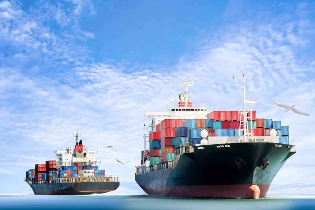 What is TAA Compliant? Understanding GSA Policies | TAA Help, two cargo ships on the open ocean