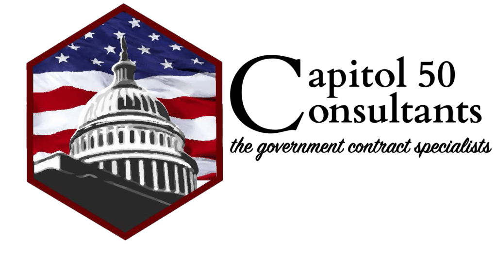 Capitol 50 logo white