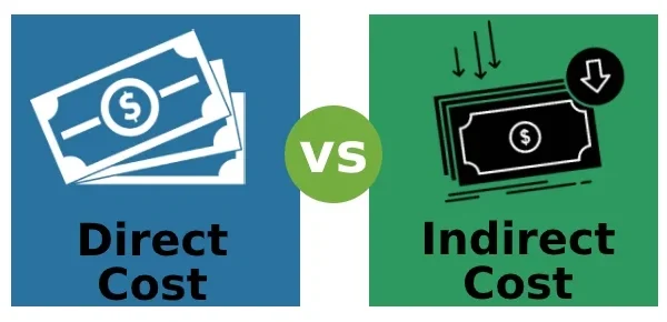 odcs vs indirect costs vs direct labor comparison illustration