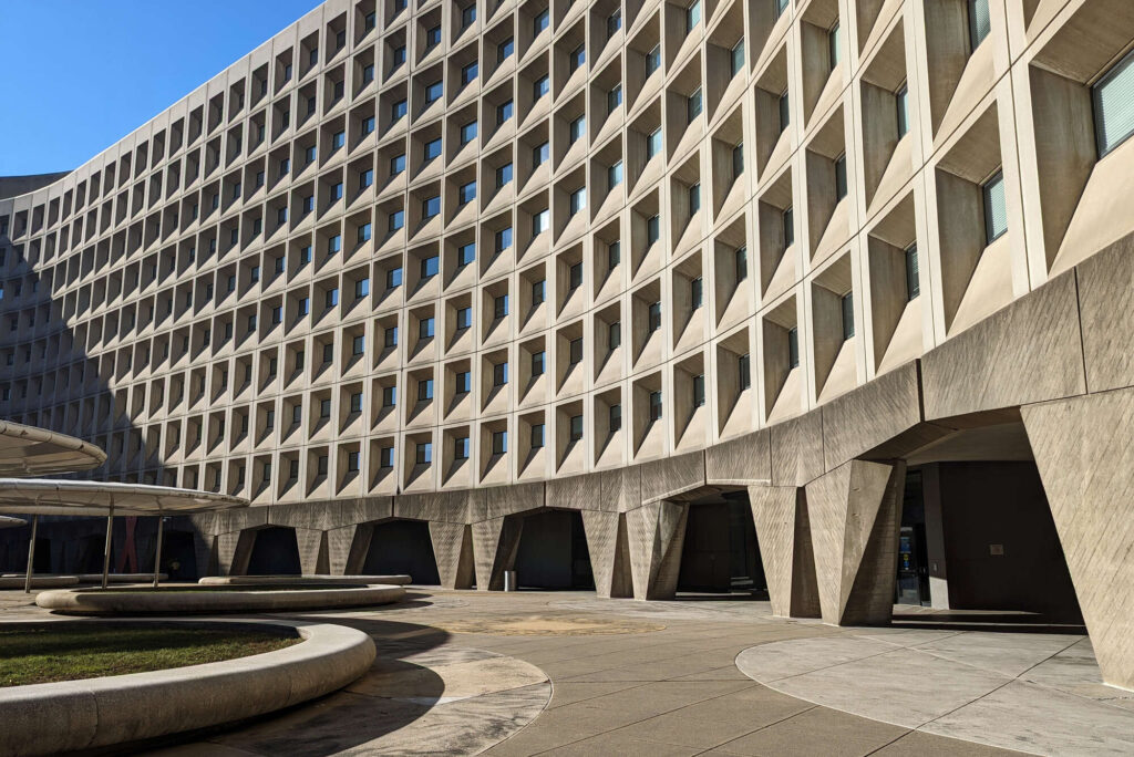 HUD headquarters up for sale, as Trump administration downsizes federal office space 8 GettyImages 1453219282 e1743115299120