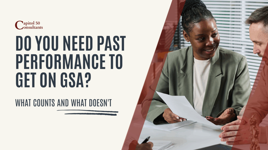 Do You Need Past Performance to Get on GSA