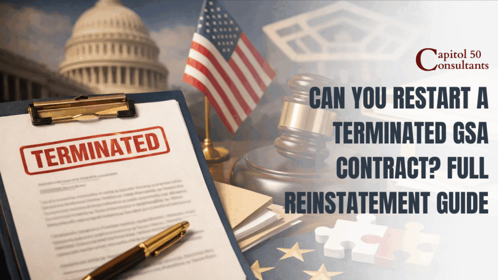 Can You Restart a Terminated GSA Contract Full Reinstatement Guide