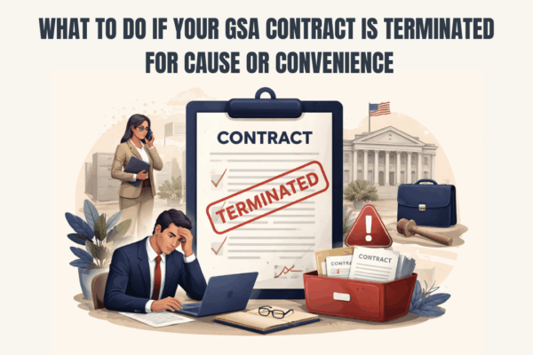 What to Do if Your GSA Contract Is Terminated for Cause or Convenience What to Do if Your GSA Contract Is Terminated for Cause or Convenience